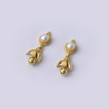 Half on sale jhumka earrings